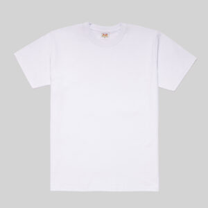 Camiseta Blanca Cuello Redondo Adulto