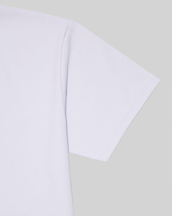 Camiseta Blanca Cuello Redondo Infantil - Image 2